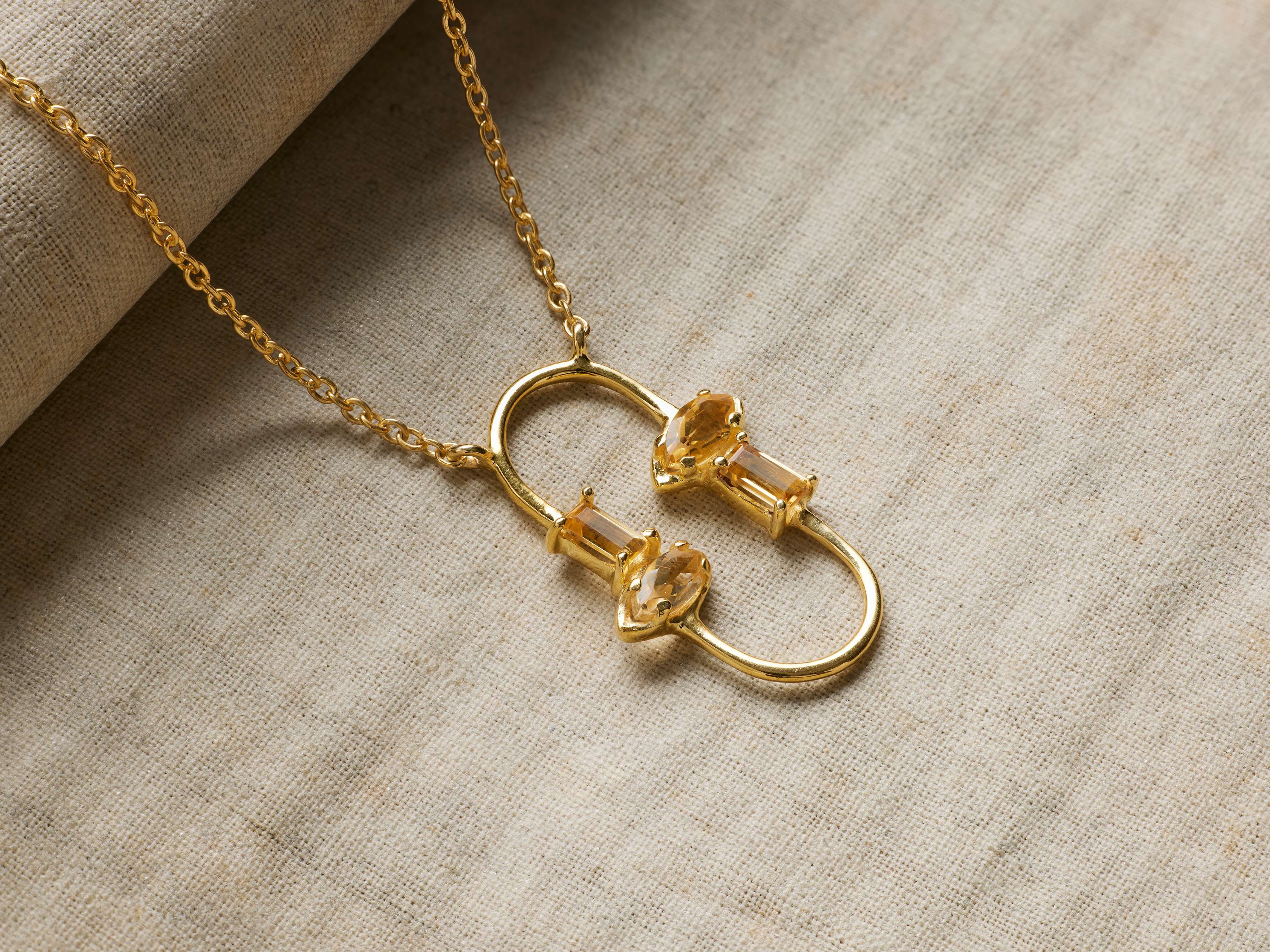 Sienna Citrine Necklace